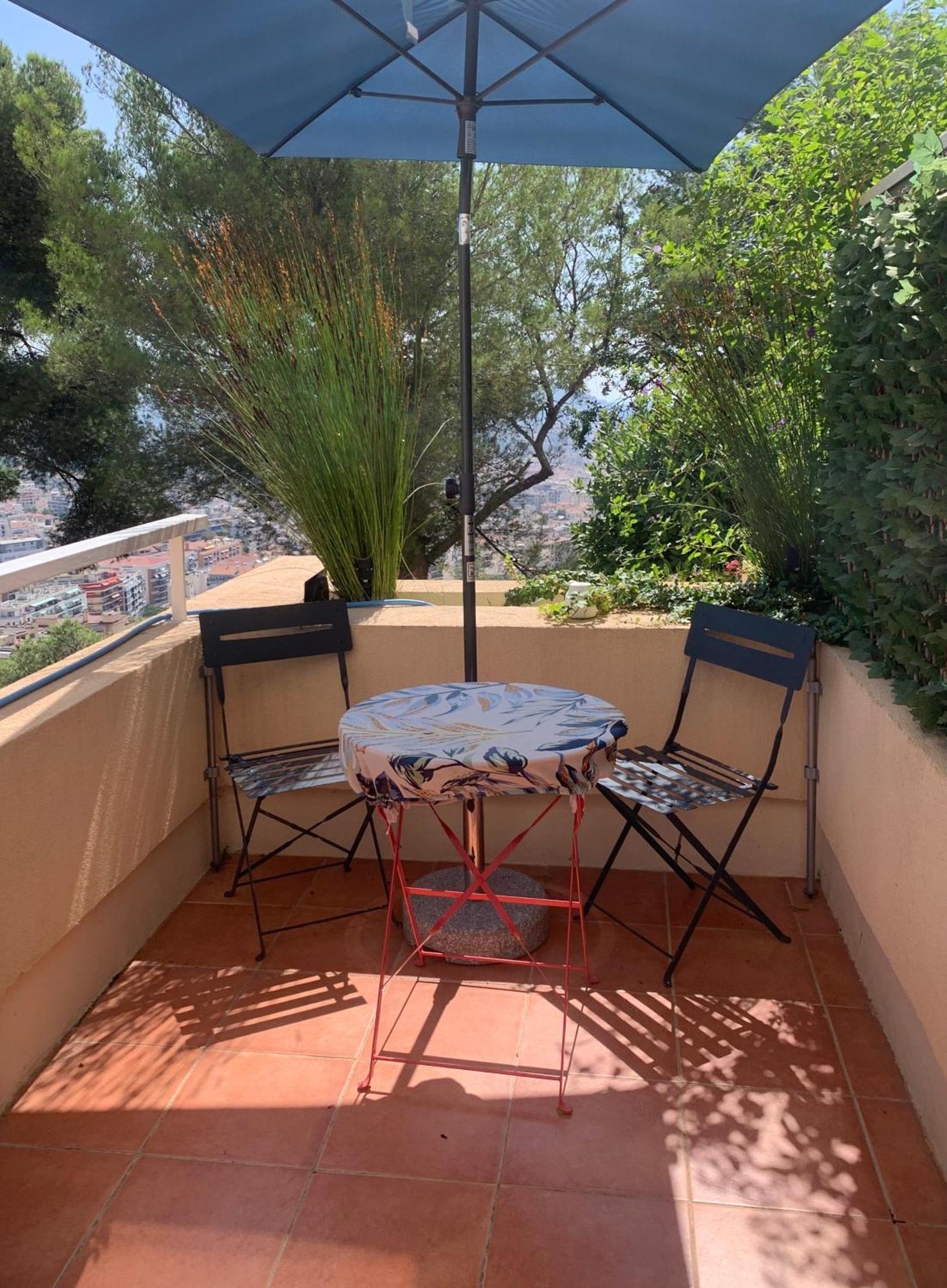 Chambre D Hote Avec Clim Terrasse Et Petit Dejeuner Hauteurs De Nice Exterior photo